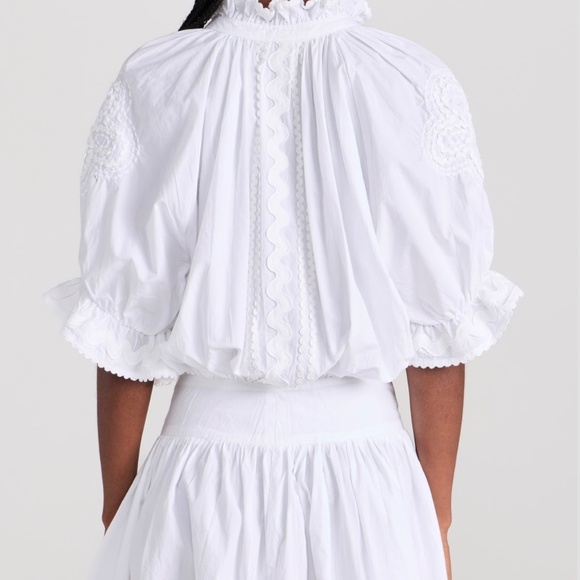 Juliet Dunn Poplin Blouson Dress - Picture 4 of 4